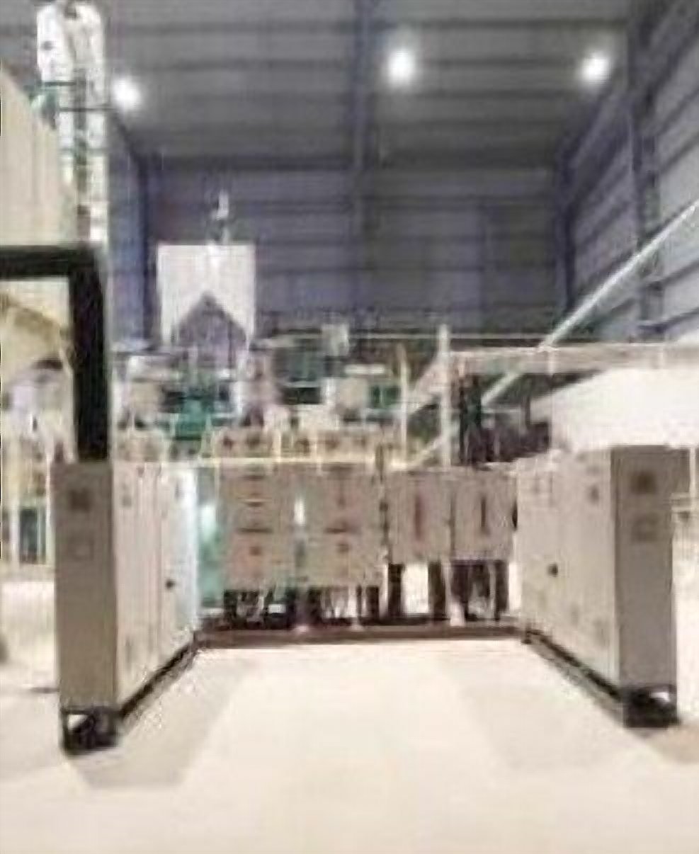 Electrical panel installation in warehouse facility